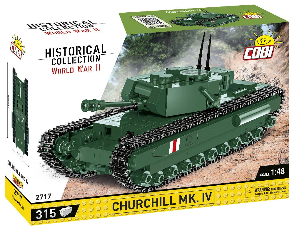 A22 Churchill MK. IV Tank, 315 Piece Block Kit - Cobi