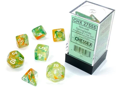 27555 - Nebula® Polyhedral Spring/white Luminary™ 7-Die Set