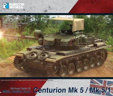 1/56 (28mm) Centurion MBT Mk 5 / Mk 5/1 (FV4011) Main Battle Tank - 280105