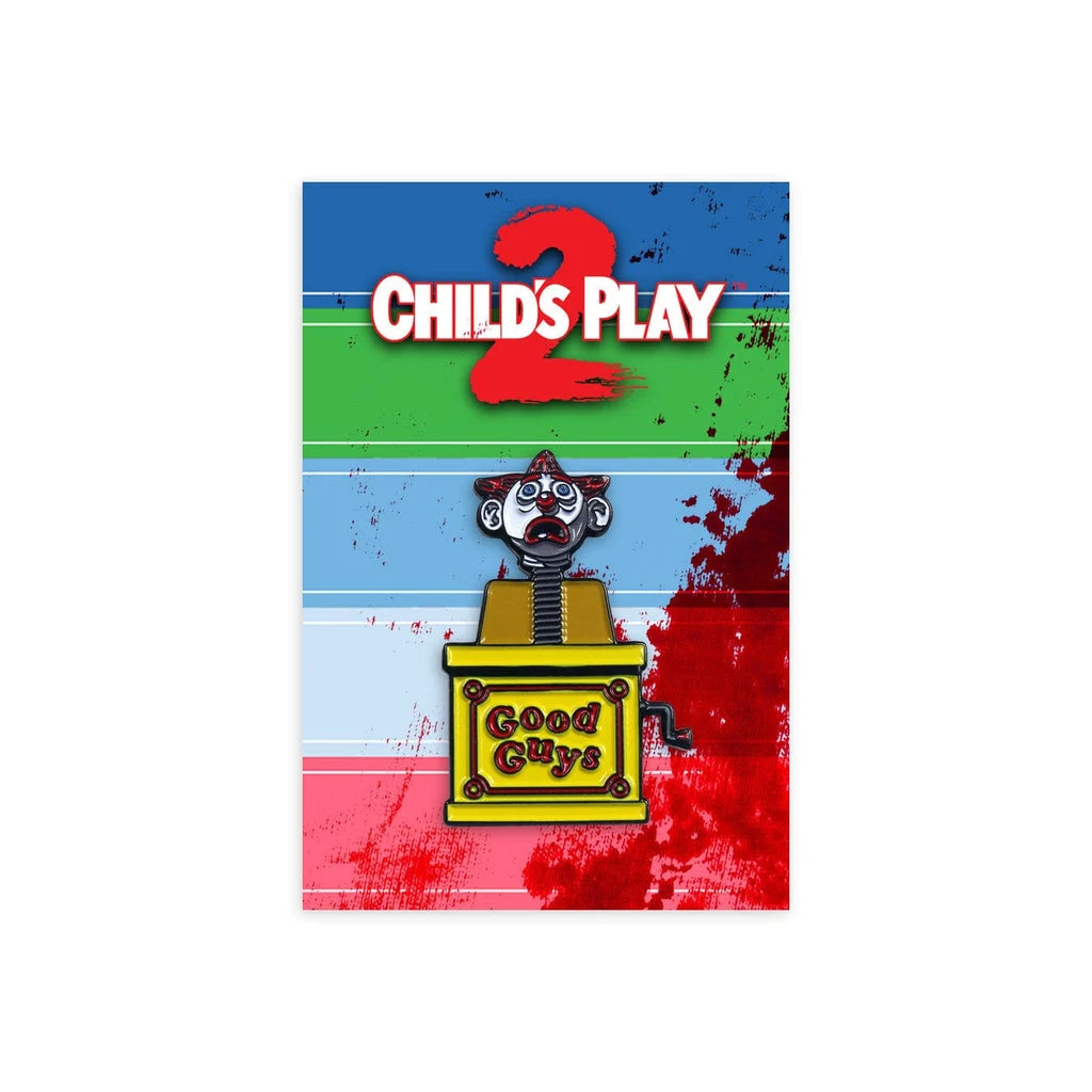Jack in the Box Enamel Pin - Gary Pullin