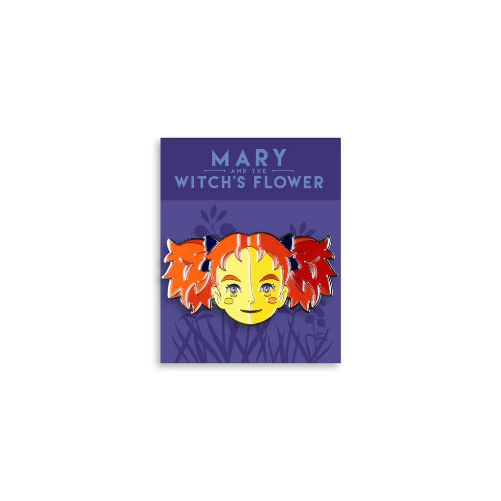 Mary and The Witch's Flower – Mary Enamel Pin - Tom Whalen
