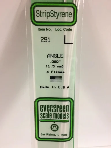 291 - ANGLE .060" 1.5MM (4)