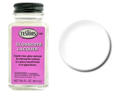 Testors 1161 Lacquer 1-3/4oz Glosscote