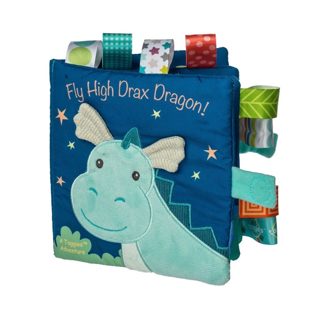 Mary Meyer Taggies Drax Dragon Soft Book - Mary Meyer Corporation