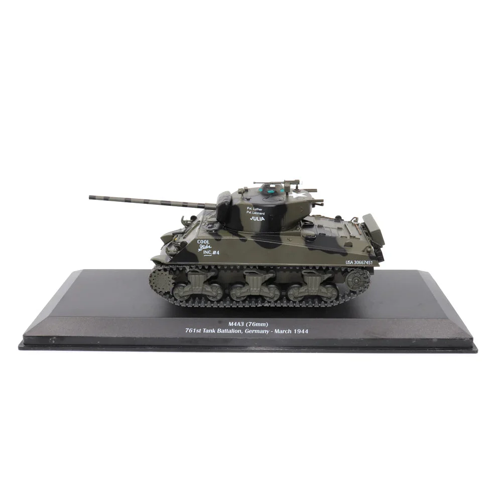 M4A3(76) Sherman 761st Tank Battalion, 1/43 Scale Model - Motor City Classics