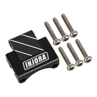 INJORA SCX24-78BK Black Rear Axle Truss Upper Link Mount CNC Aluminum Upgrade for Axial SCX24