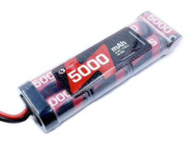 Racers Edge RCESP50007EC3 5000mAh 8.4V 7-Cell NiMH Flat Battery Pack w/ EC3