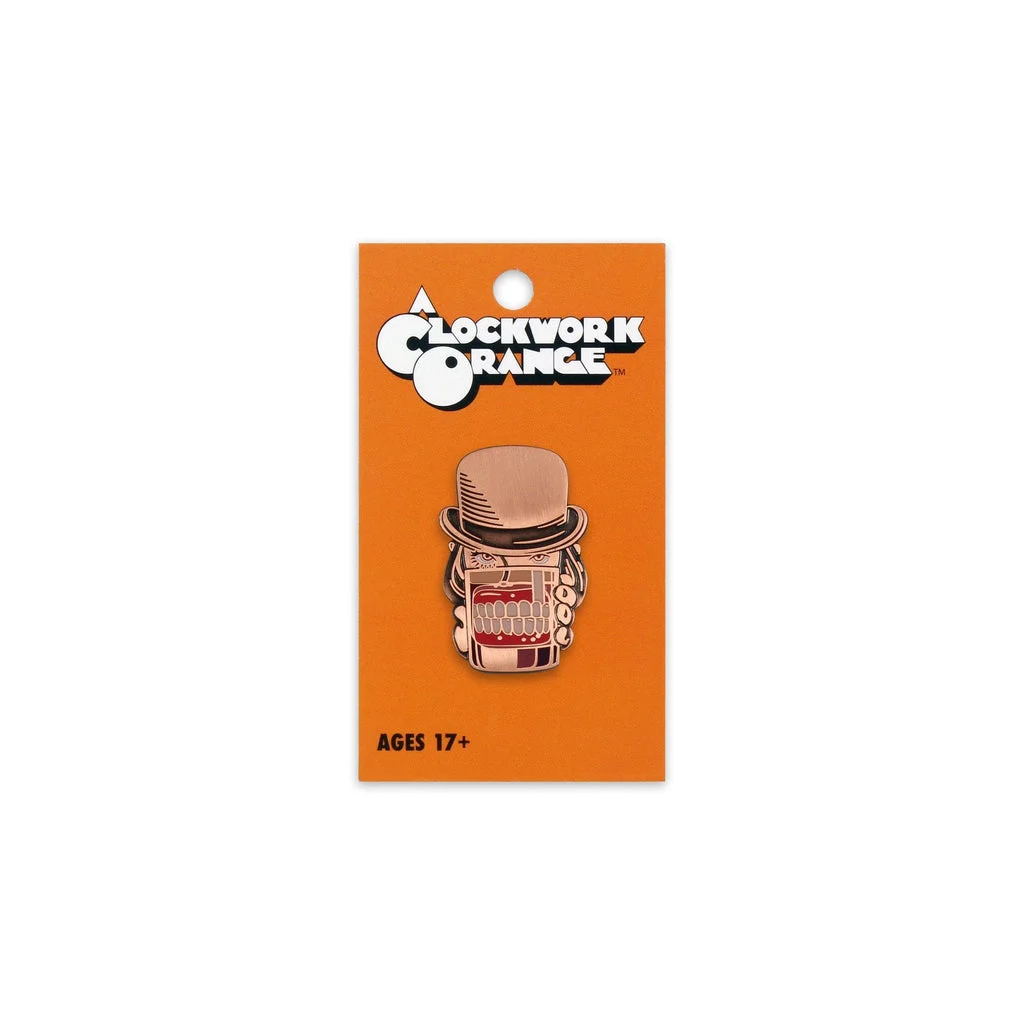 False Teeth Enamel Pin - Mondo for Alamo Drafthouse Cinema