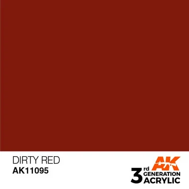 3G 095 - Dirty Red - AK11095