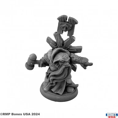 30172 - Bones USA Reaper Legends: Ivar, Dwarf Cleric