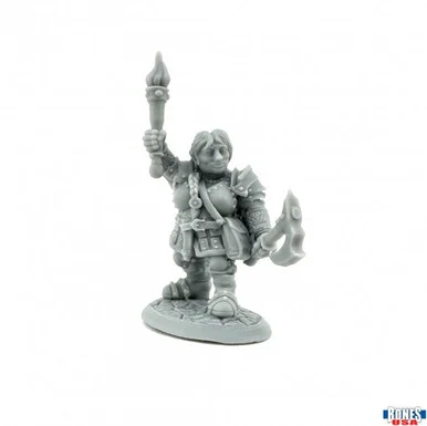 30186- Bones USA Reaper Legends: Hargret Ironthumb, Dwarf Heroine
