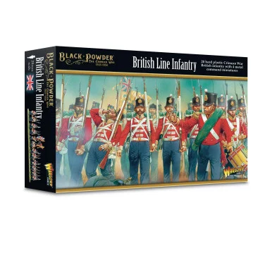 Black Powder: Crimean War British Line infantry - Warlord Games - WLG