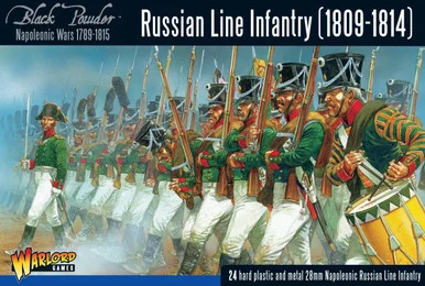 Black Powder: Napoleonic - Russian Line Infantry 1809-1814