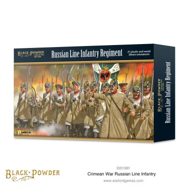 Black Powder: Crimean War Russian Line Infantry - Warlord Games - WLG