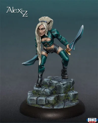 30229 - Bones USA Reaper Legends: Caryth, Female Dark Elf