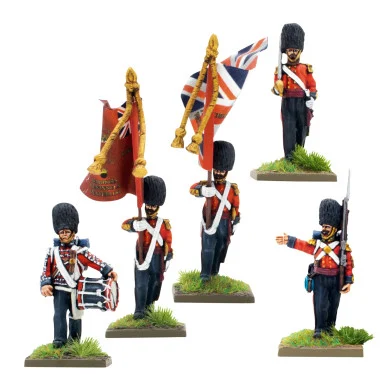 Black Powder: Crimean War British Foot Guards command - Warlord Games - WLG