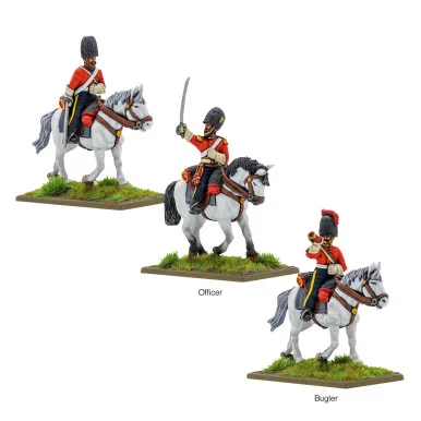 Black Powder: Crimean War British Scots Greys heavy cavalry command - Warlord Games - WLG