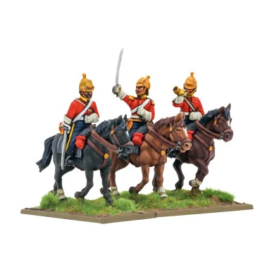 Black Powder: Crimean War British Heavy Dragoons command - Warlord Games - WLG