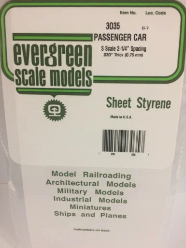 3035 - PASSENGER CAR SIDING S