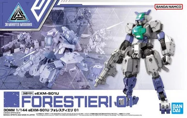 Bandai 5063710 30MM #46 eEXM-S01U Forestieri 01 1/144 Scale Model Kit