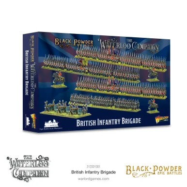 Black Powder Epic Battles: Napoleonic - Waterloo - British Infantry Brigade