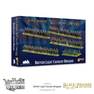 Black Powder Epic Battles: Napoleonic - Waterloo - British Light Cavalry Brigade