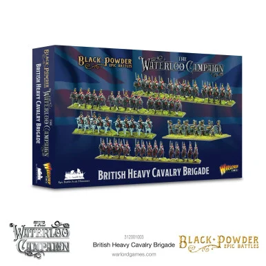 Black Powder Epic Battles: Napoleonic - Waterloo - British Heavy Cavalry Brigade