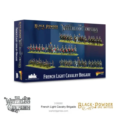 Black Powder Epic Battles: Napoleonic - Waterloo - French Light Cavalry Brigade