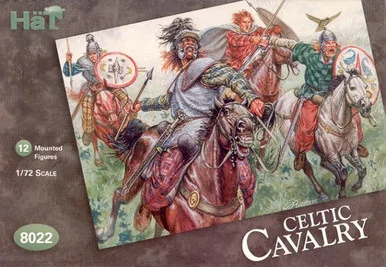 HaT Industrie 8022 Celtic Cavalry 1/72 Scale Model Kit - Hat Industries