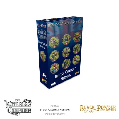 Black Powder Epic Battles: Napoleonic - British casualty markers