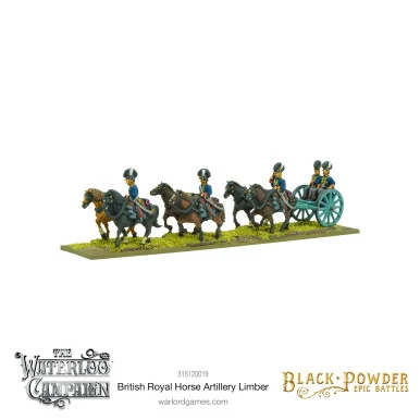Black Powder Epic Battles: Napoleonic - British Royal Horse Artillery Limber