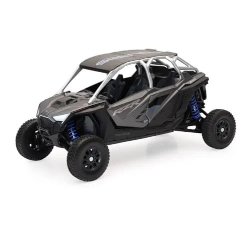 Polaris RZR Pro R UTV Silver Metallic and Black 1/18 Diecast Model by New Ray