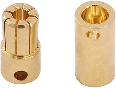Hobbywurks HBYC2024 6.5mm Bullet Connectors, 3 Pair