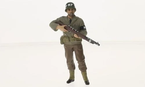 WWII Military Police Figure IV For 1:18 Scale Models by American Diorama