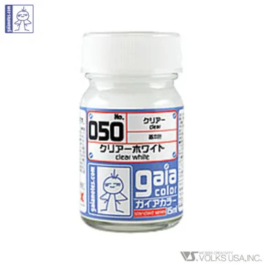 Gaia Clear Color 050 Clear White - 15ml
