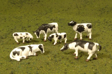 Bachmann 33103 HO Cows Black & White
