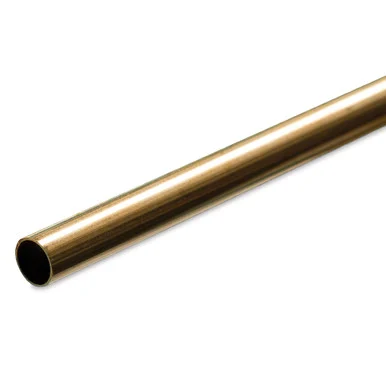 K&S Metals 1150 Round Brass Tube 9/32" OD x 0.014" Wall x 36" Long (1 Piece)