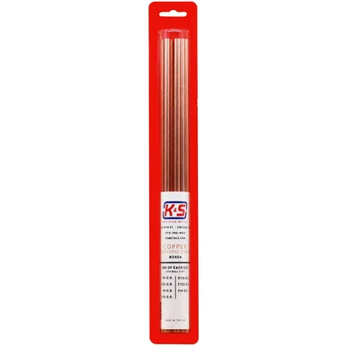 K&S Metals 3404 Copper Telescopic Tubing 0.014" Wall 1/16" thru 5/32" x 12" (7pc)