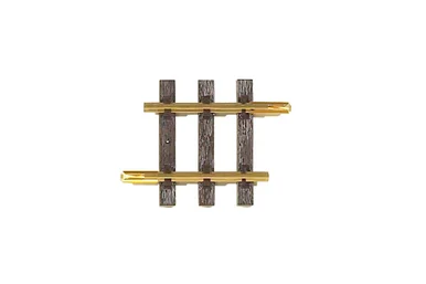 PIKO 35204 G G95 3.7" Straight Track Section, 1 Piece