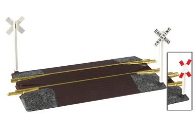 PIKO 35281 G Rerailer / Grade Crossing with Track, 12.6"