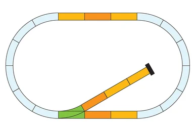 PIKO 35301 G Siding Track Set
