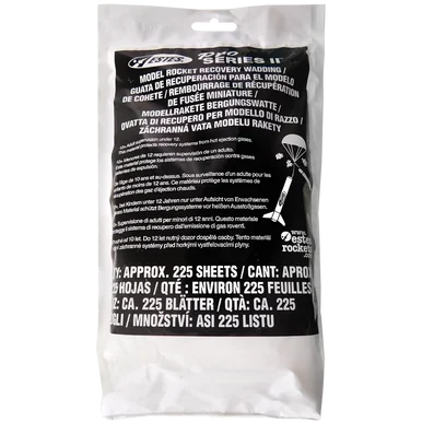 Estes EST3556 PSII Recovery Wadding/39pc - Estes Rockets
