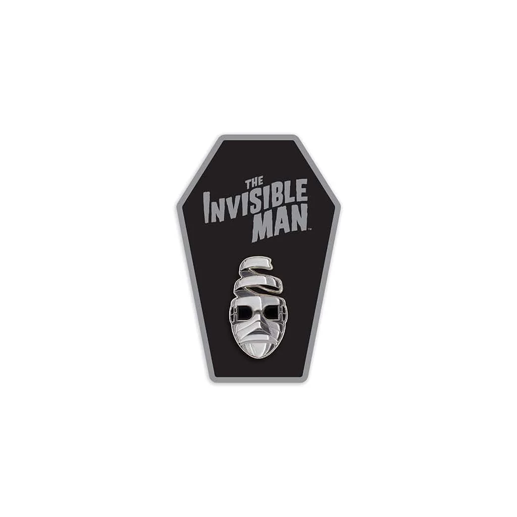 Invisible Man Enamel Pin (Monochrome) - DKNG