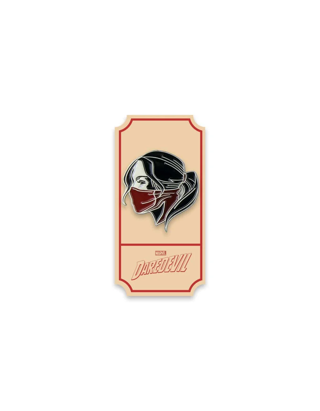 Daredevil – Elektra Enamel Pin - Matt Taylor