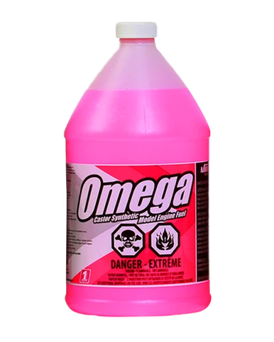 Morgan Fuel COO115 Omega Fuel with Castor 15% Nitro Airplane Fuel 1 Gallon