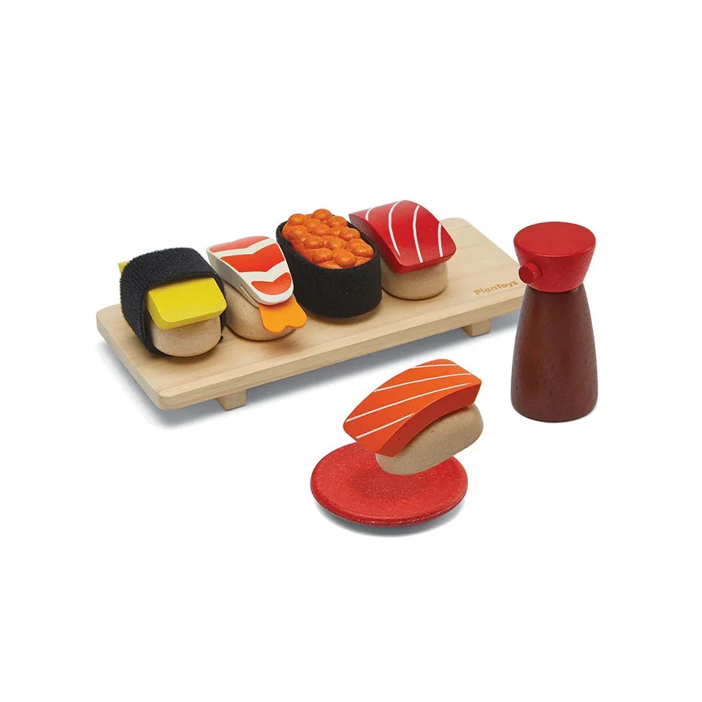 Sushi Wooden Pretend Play Set - Plan Toys