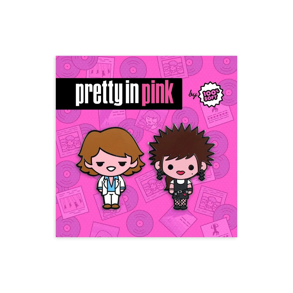 Pretty in Pink – Iona + Steff Pin Set - 100% Soft