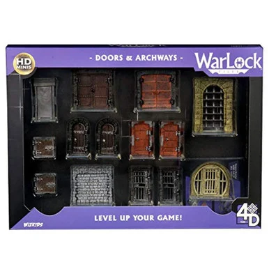Wizkids 16503 WarLock Tiles: Doors & Archways
