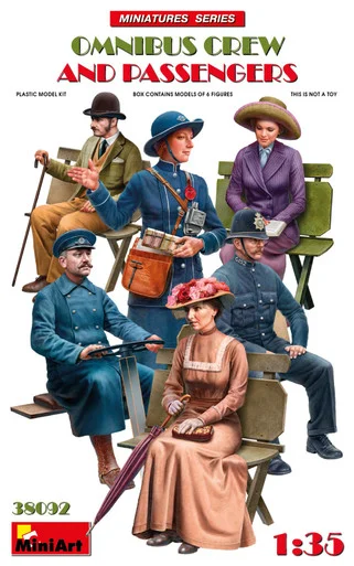 1/35 Omnibus Crew and Passengers - MIA38092