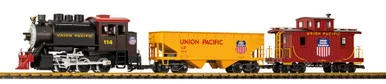 PIKO 38113 G 0-6-0 Saddletank Locomotive Starter Set Union Pacific #114